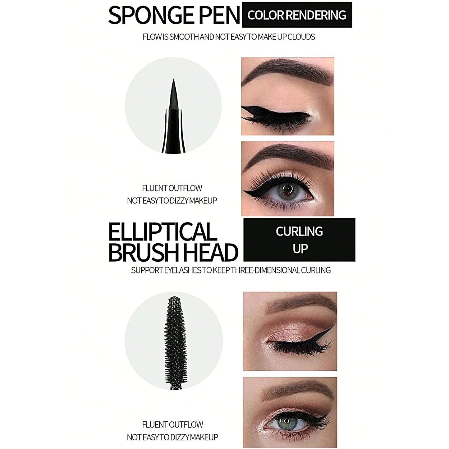 Perfektes Augen-Make-up Set MySalvora