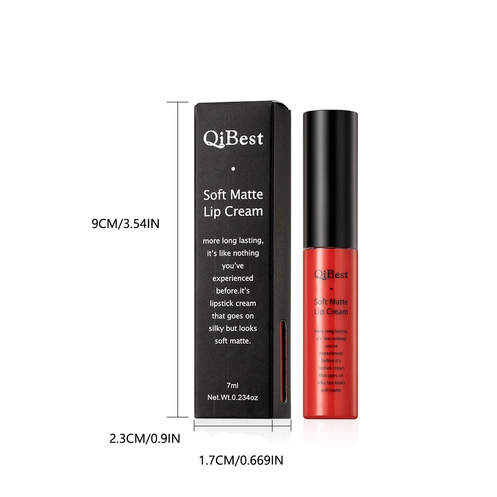 QIBEST Samtiger Lippenstift MySalvora