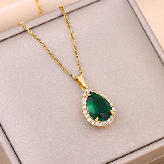 Elegante Tropfenkette MySalvora