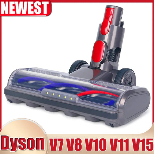 Direktantrieb-Bürstenkopf kompatibel mit Dyson V7–V15 für Teppiche & Hartböden MySalvora