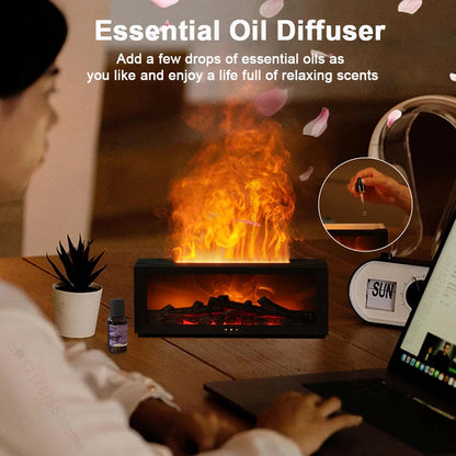 Flammen Aroma Diffuser mit LED MySalvora