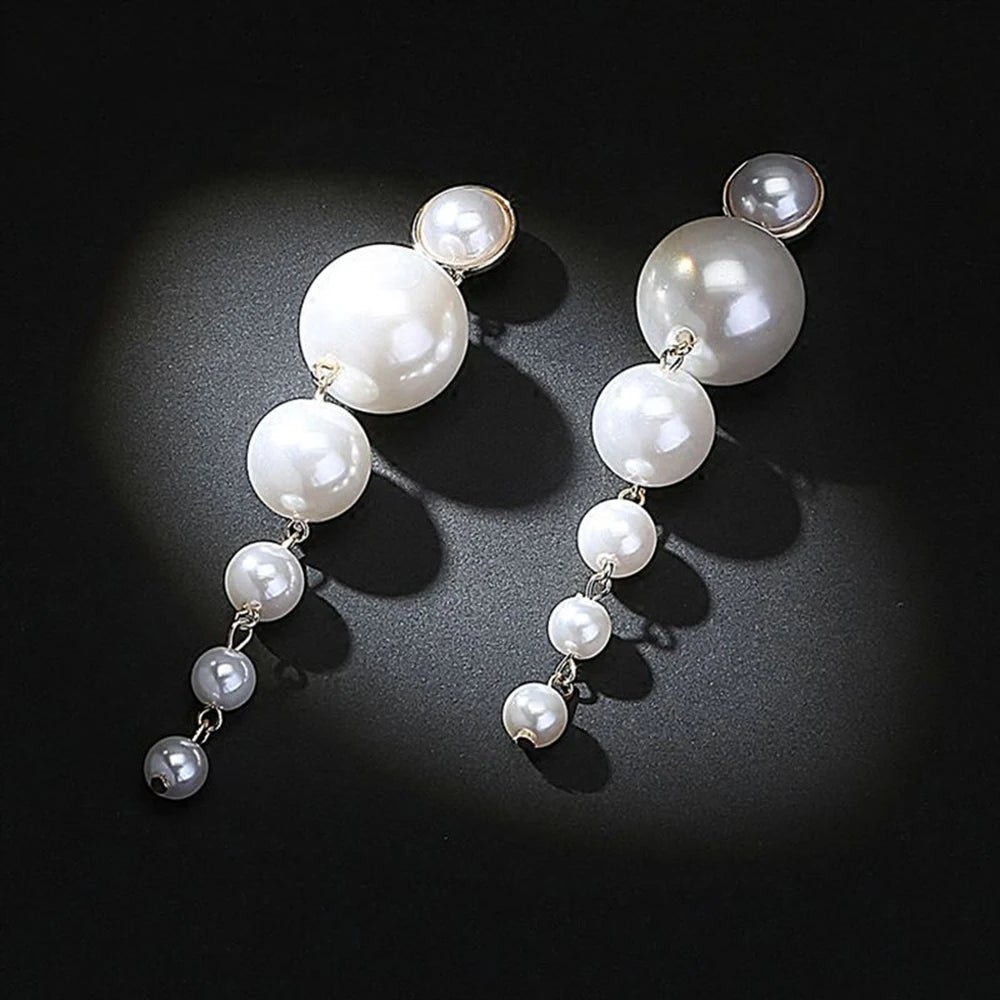 Elegante Perlenohrringe für Damen MySalvora