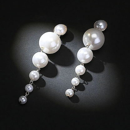 Elegante Perlenohrringe für Damen MySalvora