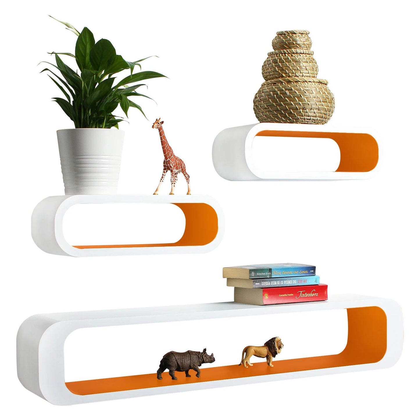 Stilvolle Wandregale Set MySalvora
