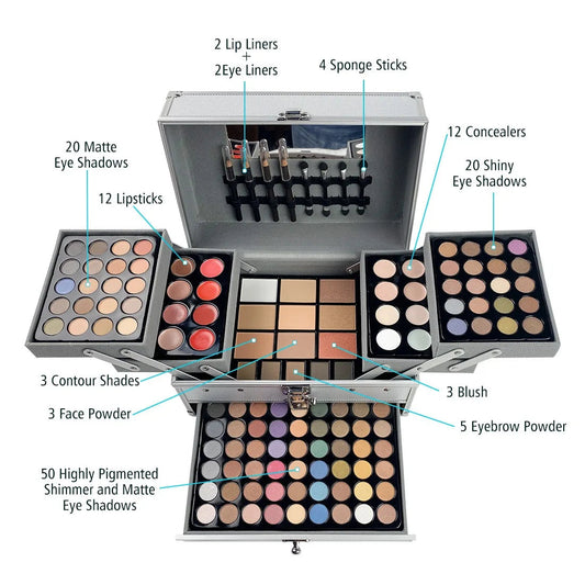 Elegantes Make-up Set für unterwegs MySalvora