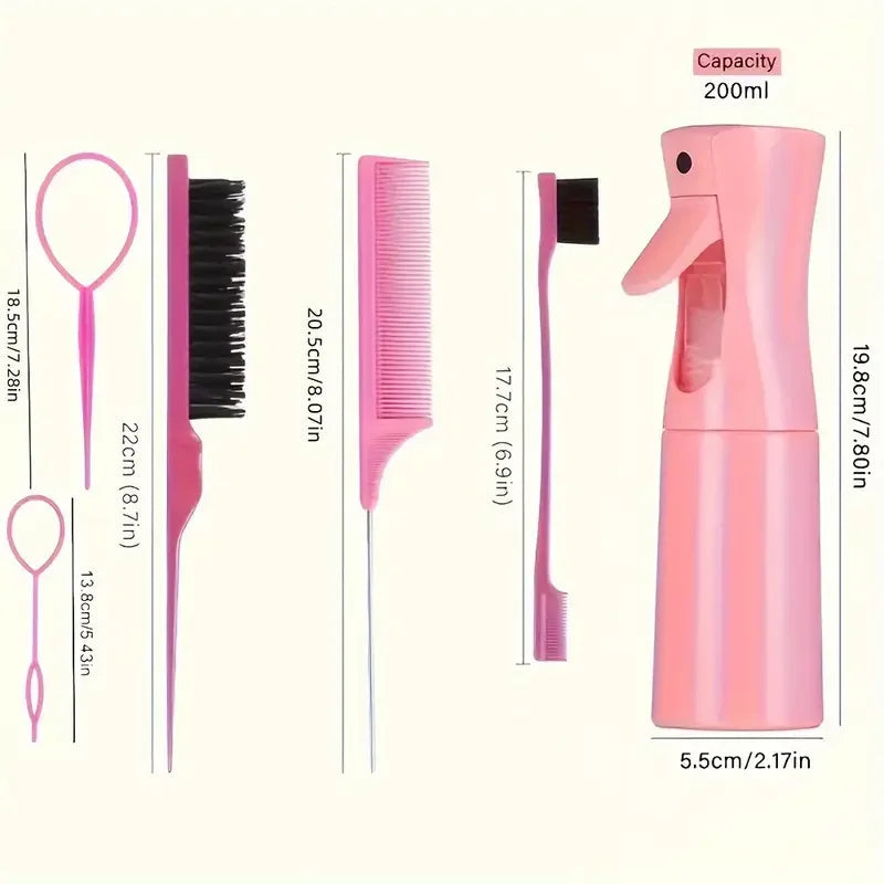 6 Stück Stilvolle Haarpflege Essentials MySalvora