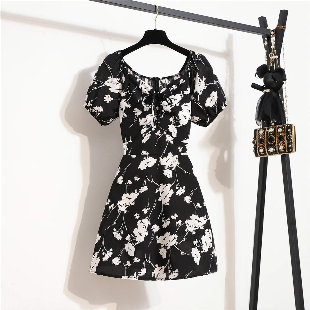 Blumiges Sommerkleid für Damen MySalvora