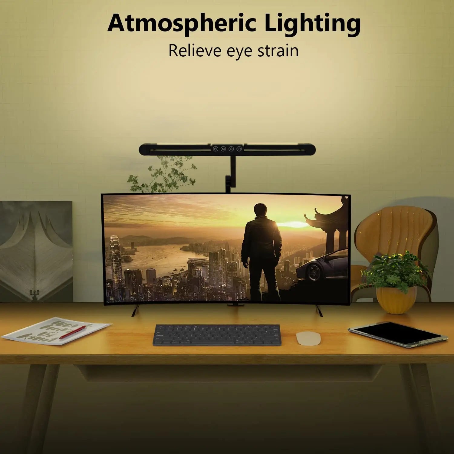 Flexibles LED-Schreibtischlicht MySalvora