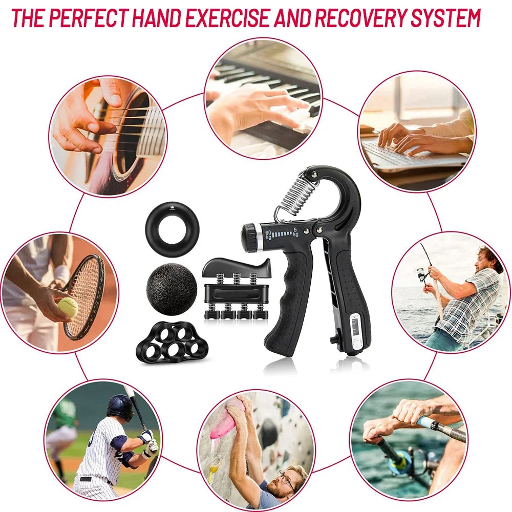 6 Stück Handtrainer für starke Hände MySalvora