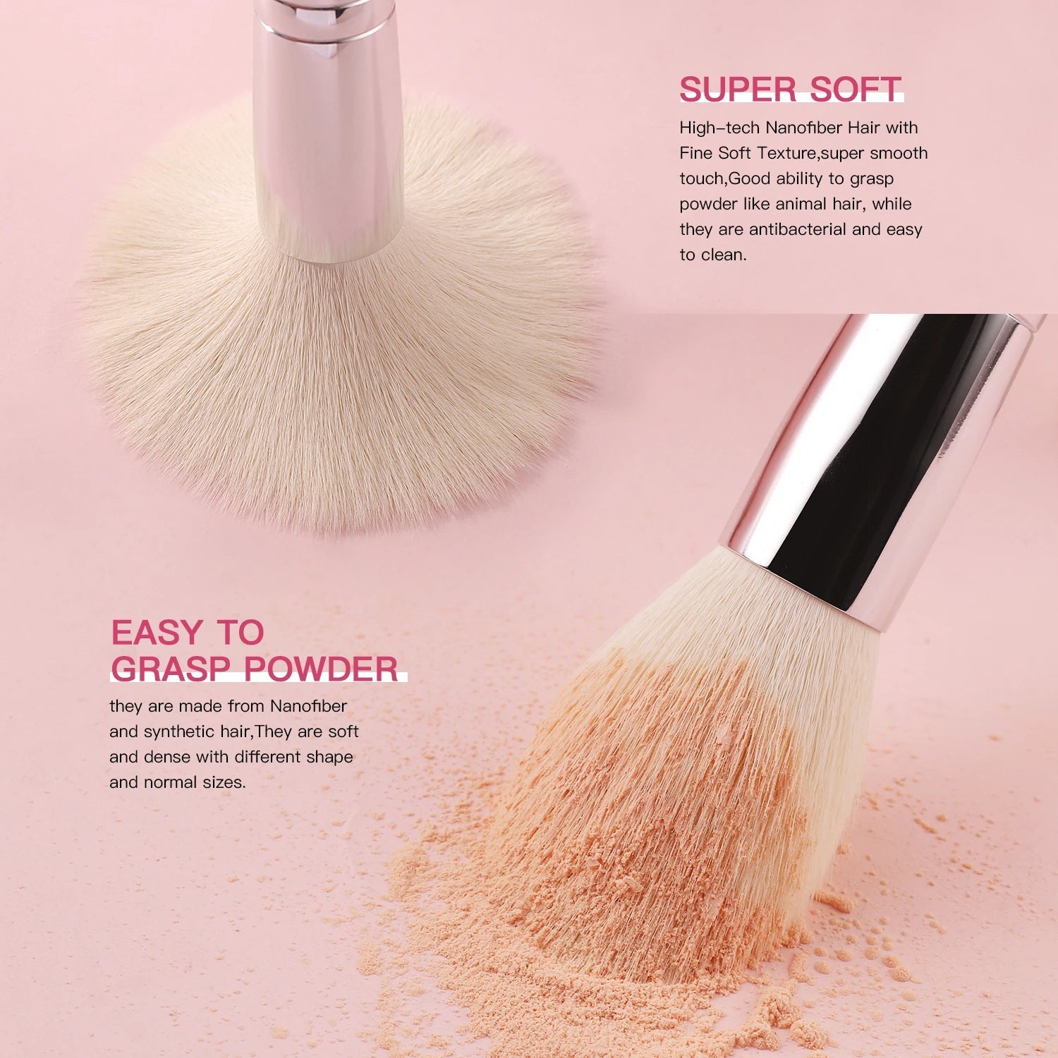 Beili Elegante Profi-Make-up-Pinsel MySalvora