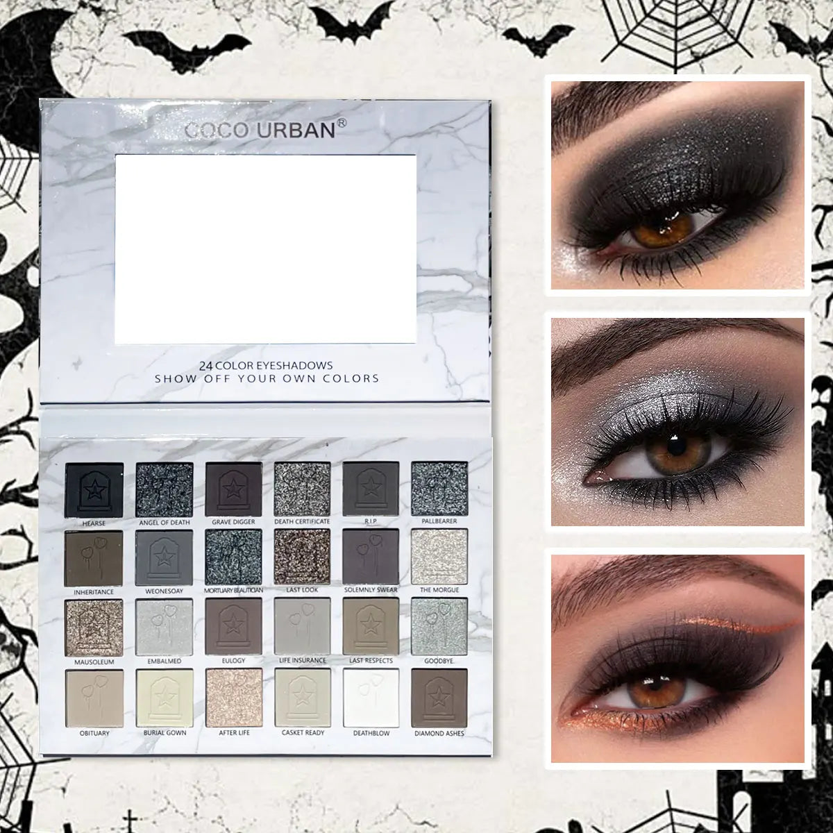 Bunte Halloween Lidschatten MySalvora