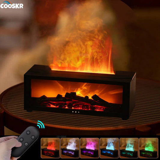Flammen Aroma Diffuser mit LED MySalvora