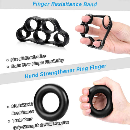 6 Stück Handtrainer für starke Hände MySalvora