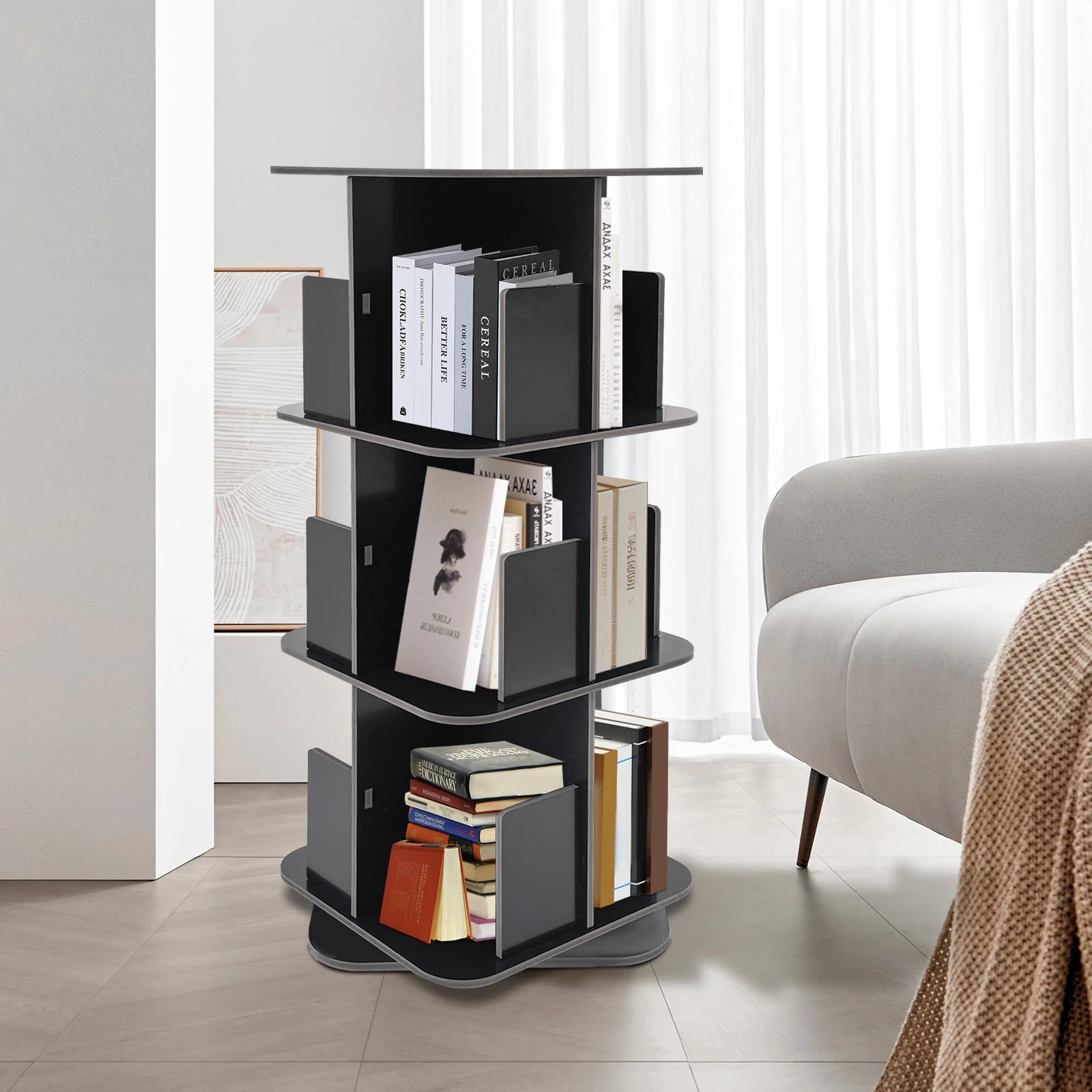 Drehbares Bücherregal Wunder MySalvora