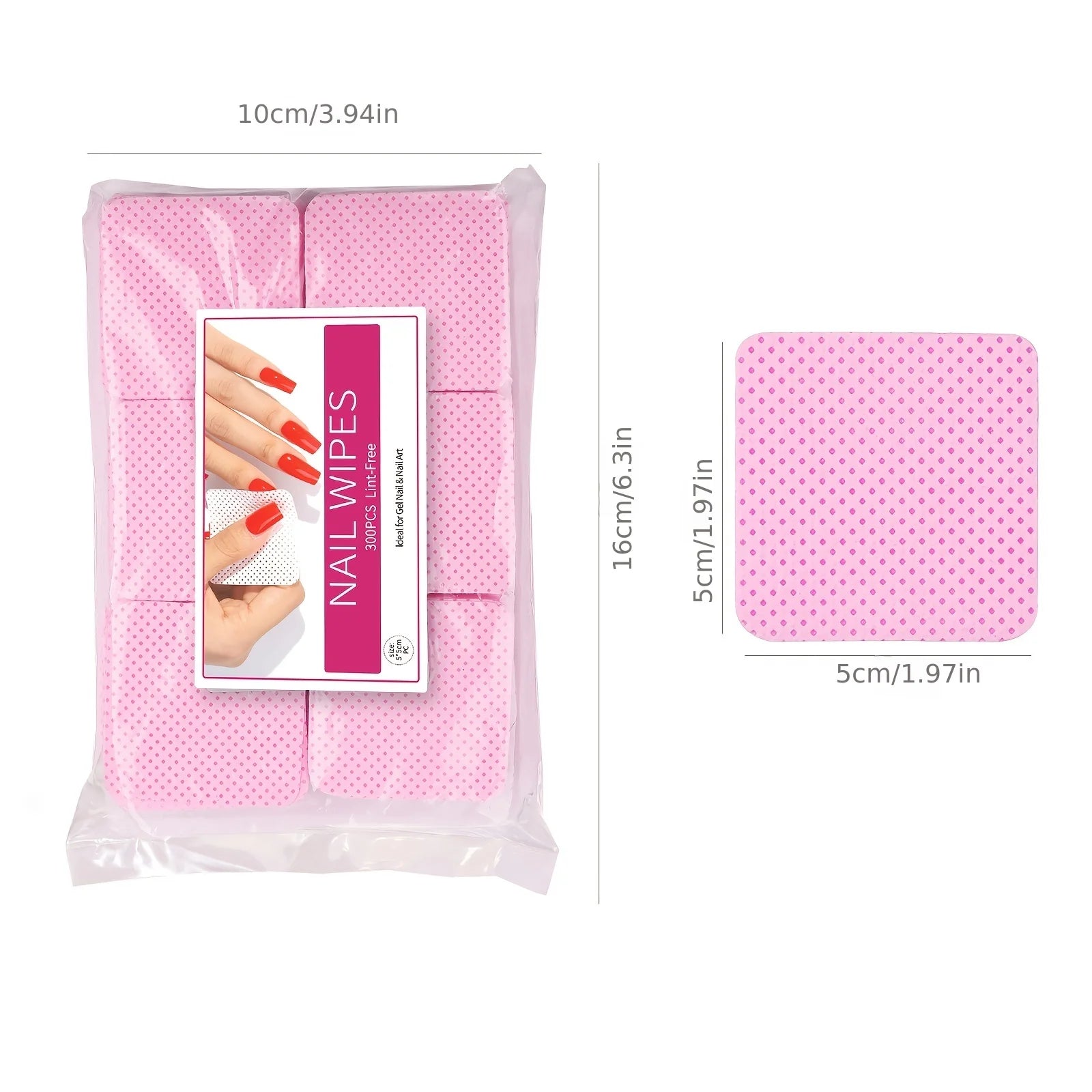 Praktische Nagelreinigungstücher MySalvora
