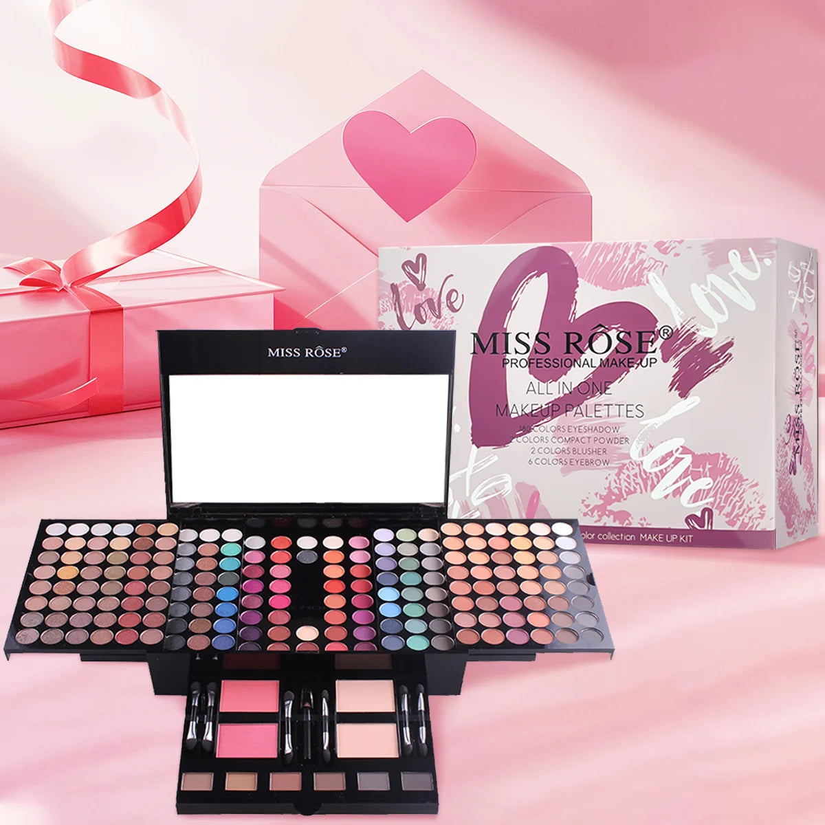 Farbenfrohes Make-up Set MySalvora