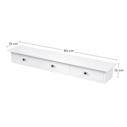 Schwebendes Regal mit Schubladen MySalvora
