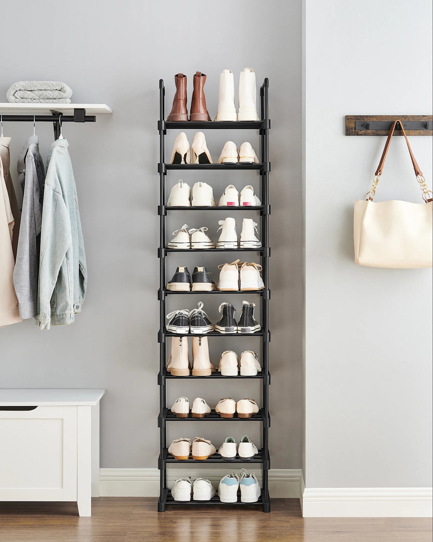 Platzsparendes Schuhregal Wunder MySalvora