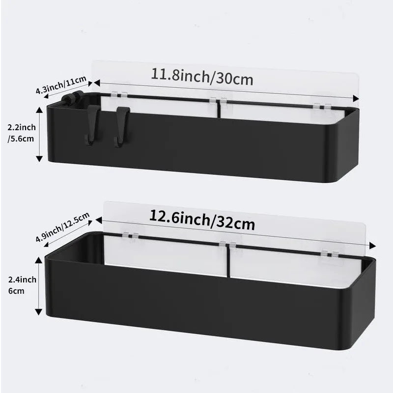 2 Stück Praktischer Duschorganizer MySalvora