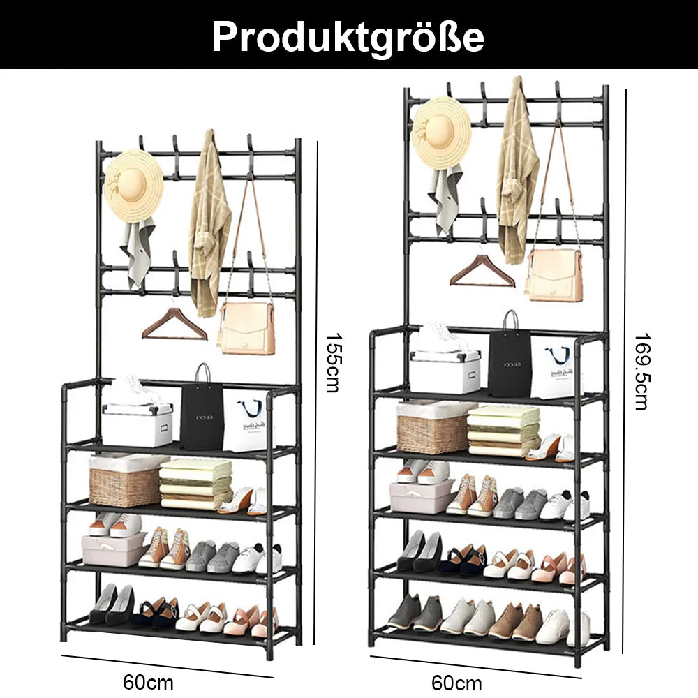 Flexibles Schuh- und Hutregal MySalvora