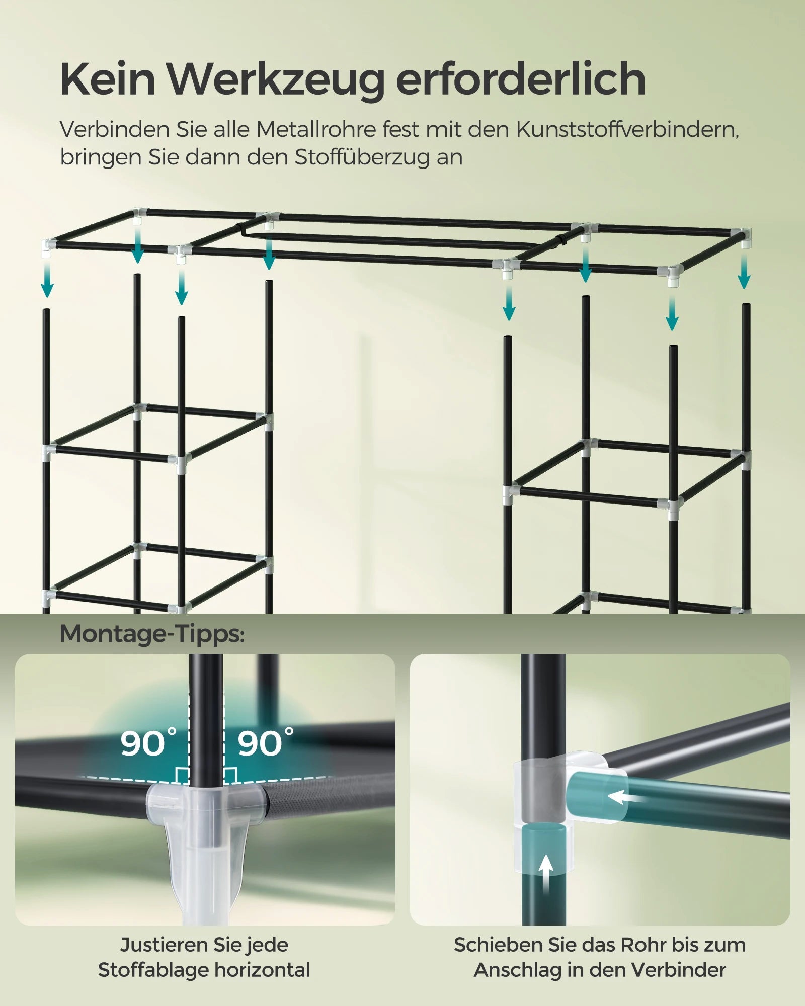 Stoffschrank für Ordnung MySalvora