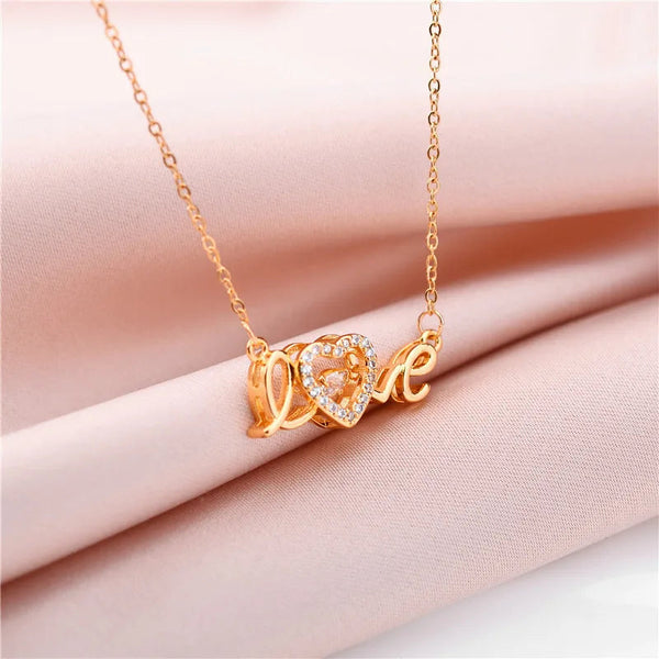 Herzanhänger Kette für Frauen