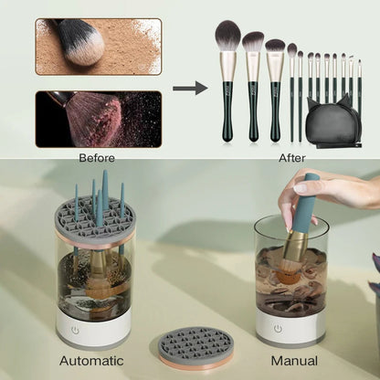 Elektrischer Make-up-Pinselreiniger MySalvora
