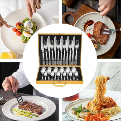 Elegantes Besteckset für Zuhause MySalvora