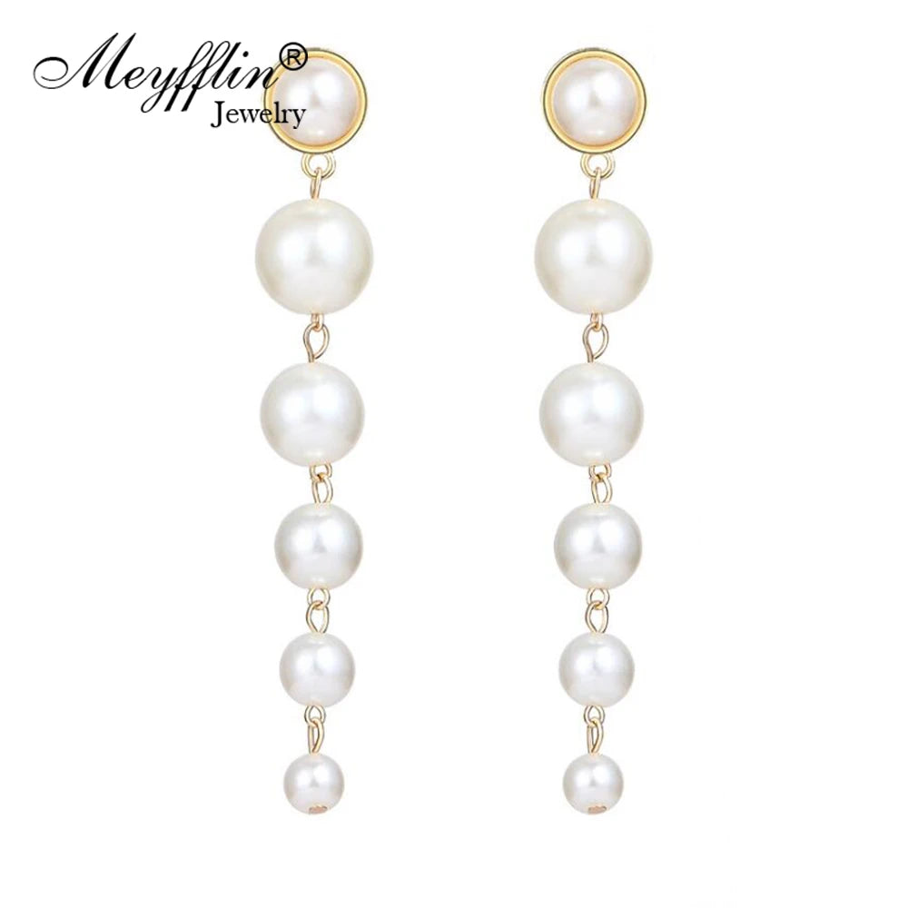 Elegante Perlenohrringe für Damen MySalvora