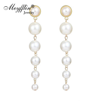Elegante Perlenohrringe für Damen MySalvora