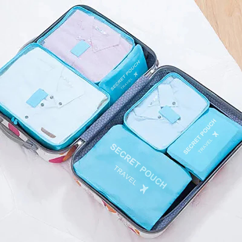 6 Stück Reise-Organizer Set MySalvora