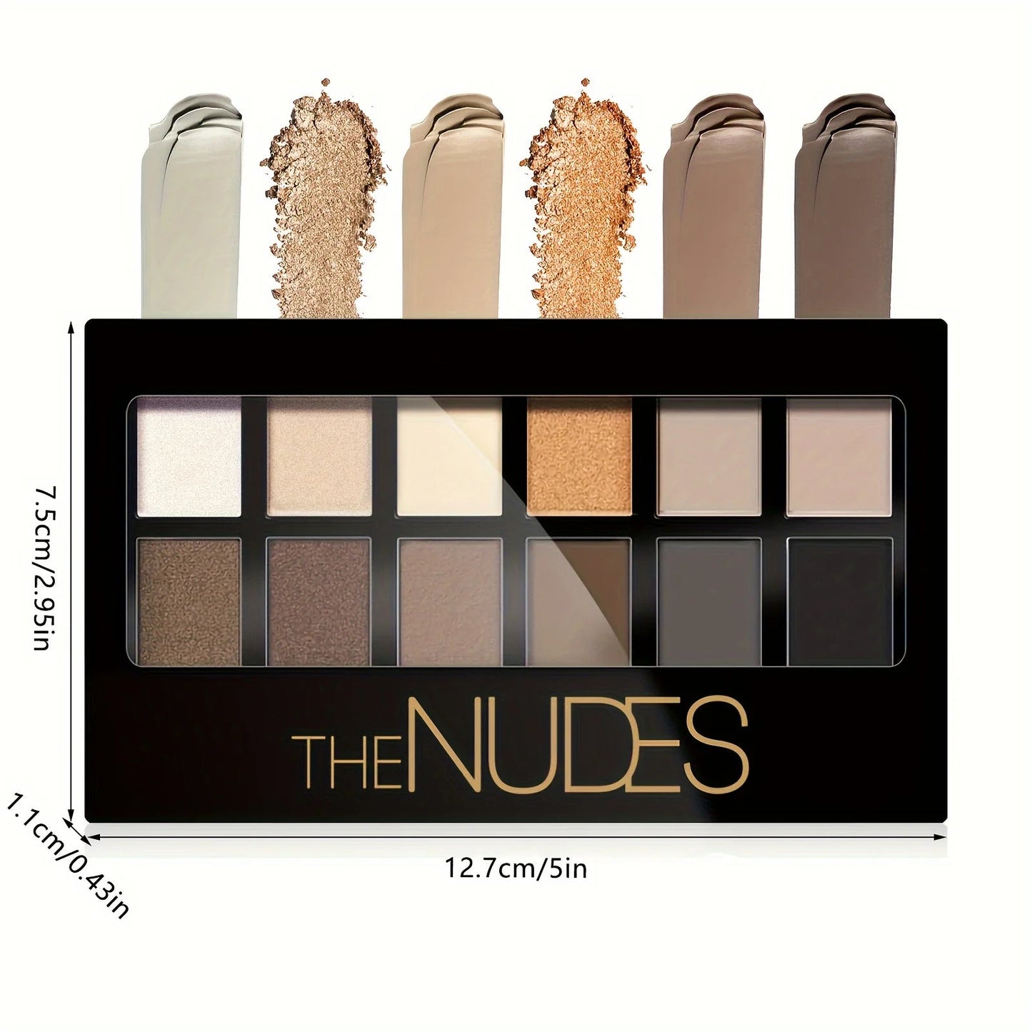 12 Farben Magische Smokey Eyes Palette MySalvora