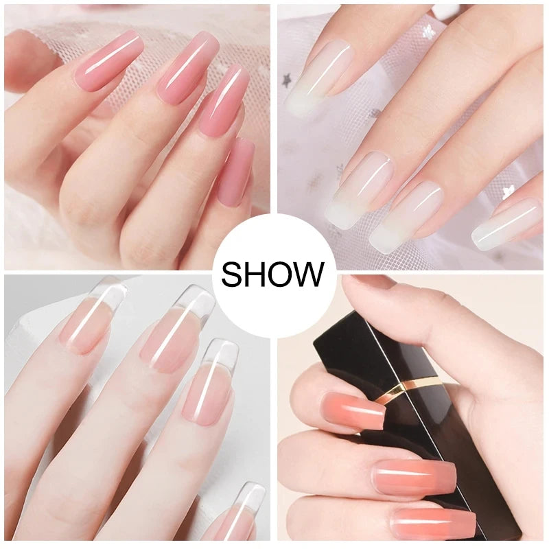 UV-Gel-Nagelset mit Lampe & Fräser – Inkl. Base/Top Coat & Zubehör MySalvora