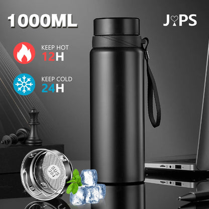 1 L Isolierflasche für heiße und kalte Getränke MySalvora