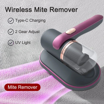 Matratzenreiniger mit UV & USB – Tragbar, kabellos, gegen Milben MySalvora
