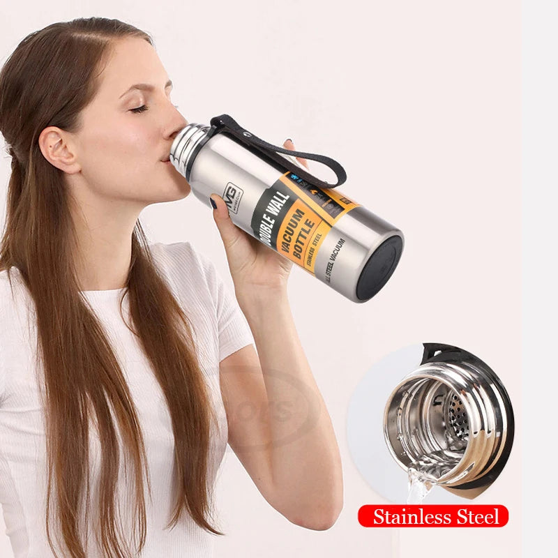 1 L Isolierflasche für unterwegs MySalvora