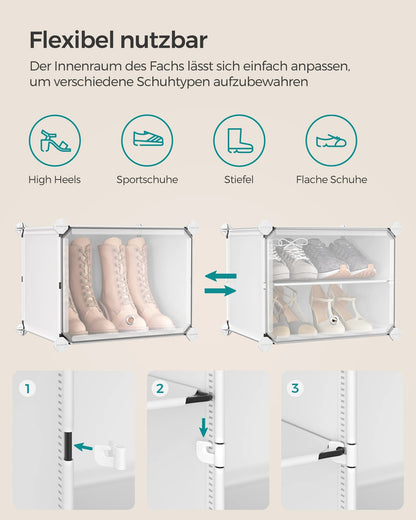 Praktisches Schuhregal mit Fächern MySalvora