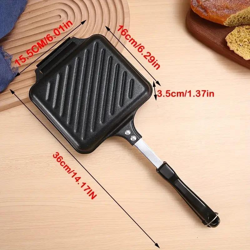Praktischer Sandwich-Grill für Camping MySalvora