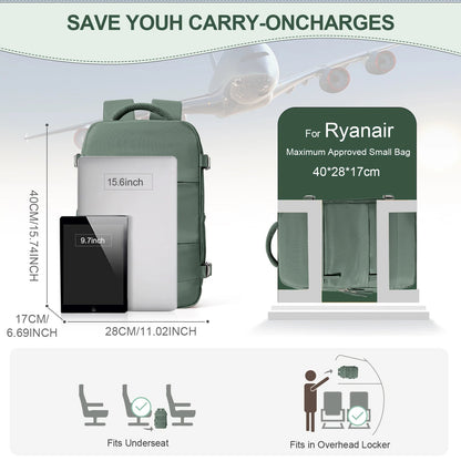 Ryanair Rucksack für Reisen MySalvora