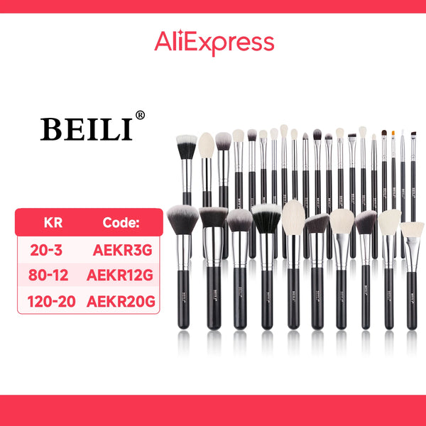 Elegante Profi-Make-up-Pinsel