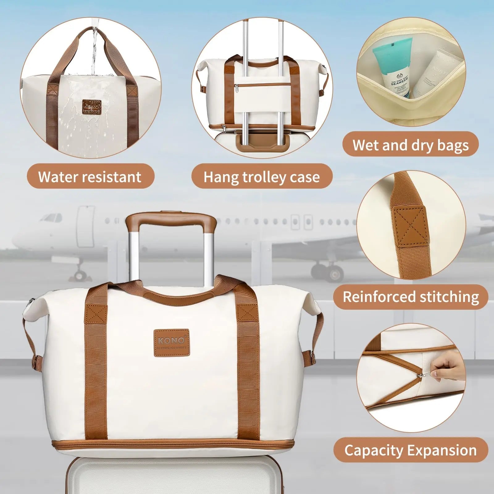 KONO Reisetaschen Set MySalvora