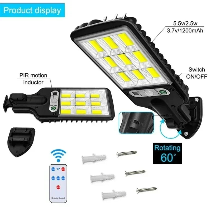 Leuchtstarkes LED Solarlicht MySalvora