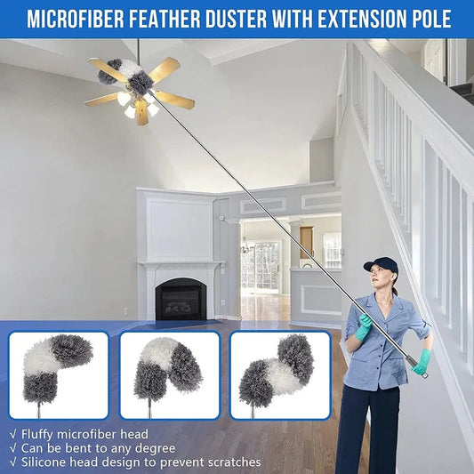 Flexibler Staubwedel für alle Ecken MySalvora