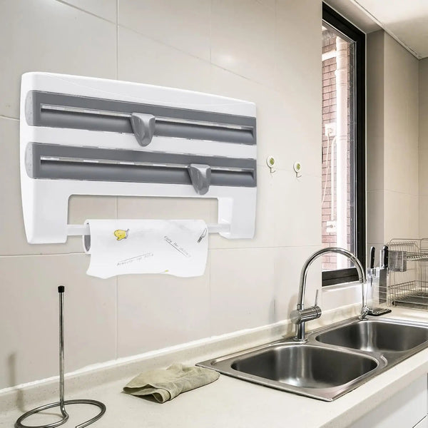 Praktischer Rollenhalter mit Regal MySalvora