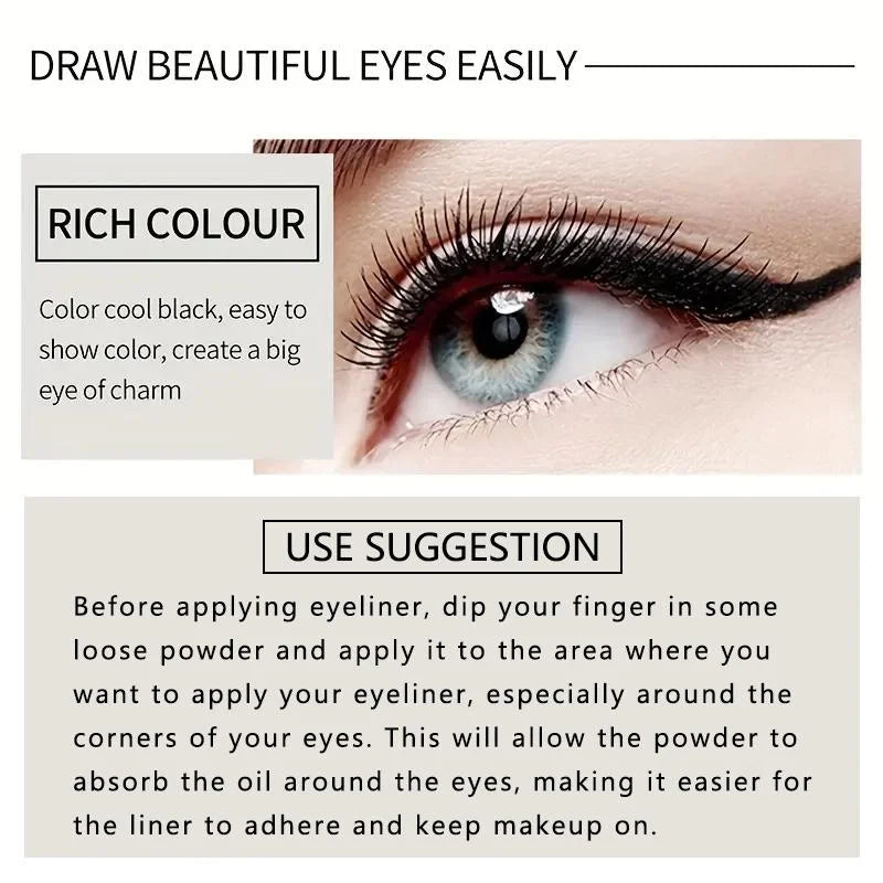 2 Stück Cremiger Eyeliner-Zauber MySalvora