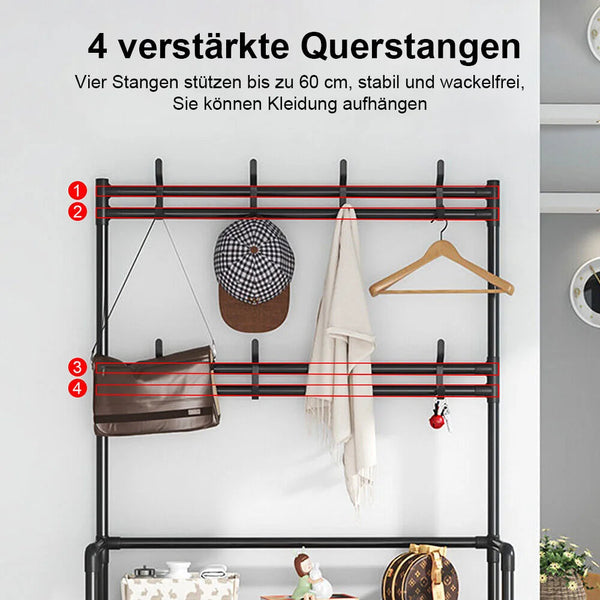 Flexibles Schuh- und Hutregal MySalvora