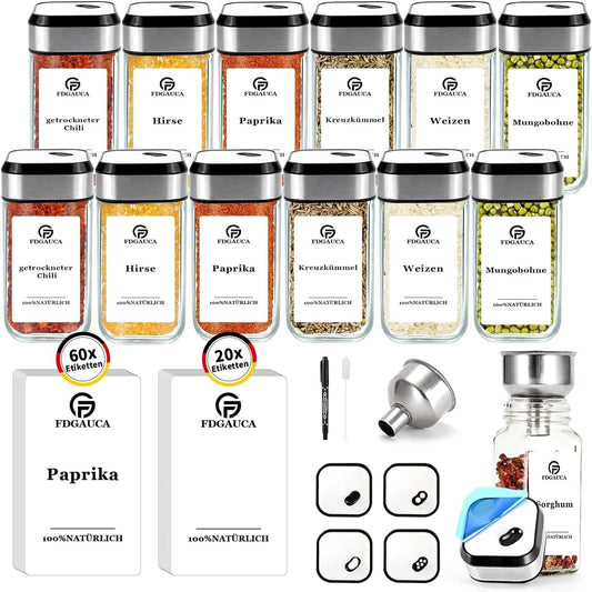 Drehbare Gewürzgläser Set MySalvora