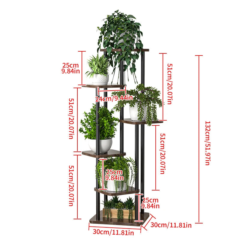 Elegantes Blumenregal für Zuhause MySalvora