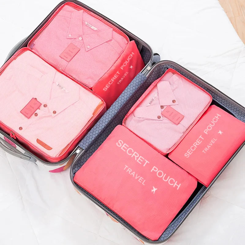 6 Stück Reise-Organizer Set MySalvora