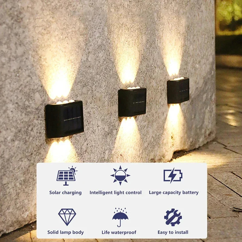 2 Stück Solarleuchte für Garten MySalvora